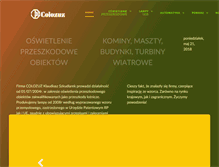 Tablet Screenshot of colozuz.pl